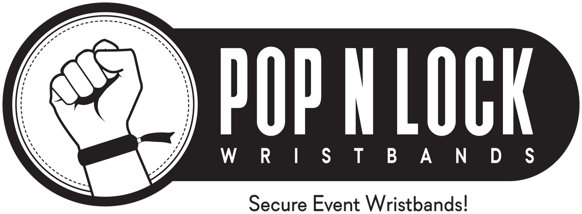 Pop N Lock Wristbands — Secure Event Wristbands
